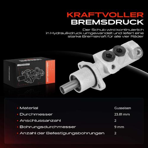 1x Hauptbremszylinder Bremszylinder für Renault Laguna I 556 B56 K56 1995-2001 Bild 1x Hauptbremszylinder Bremszylinder für Renault Laguna I 556 B56 K56 1995-2001
