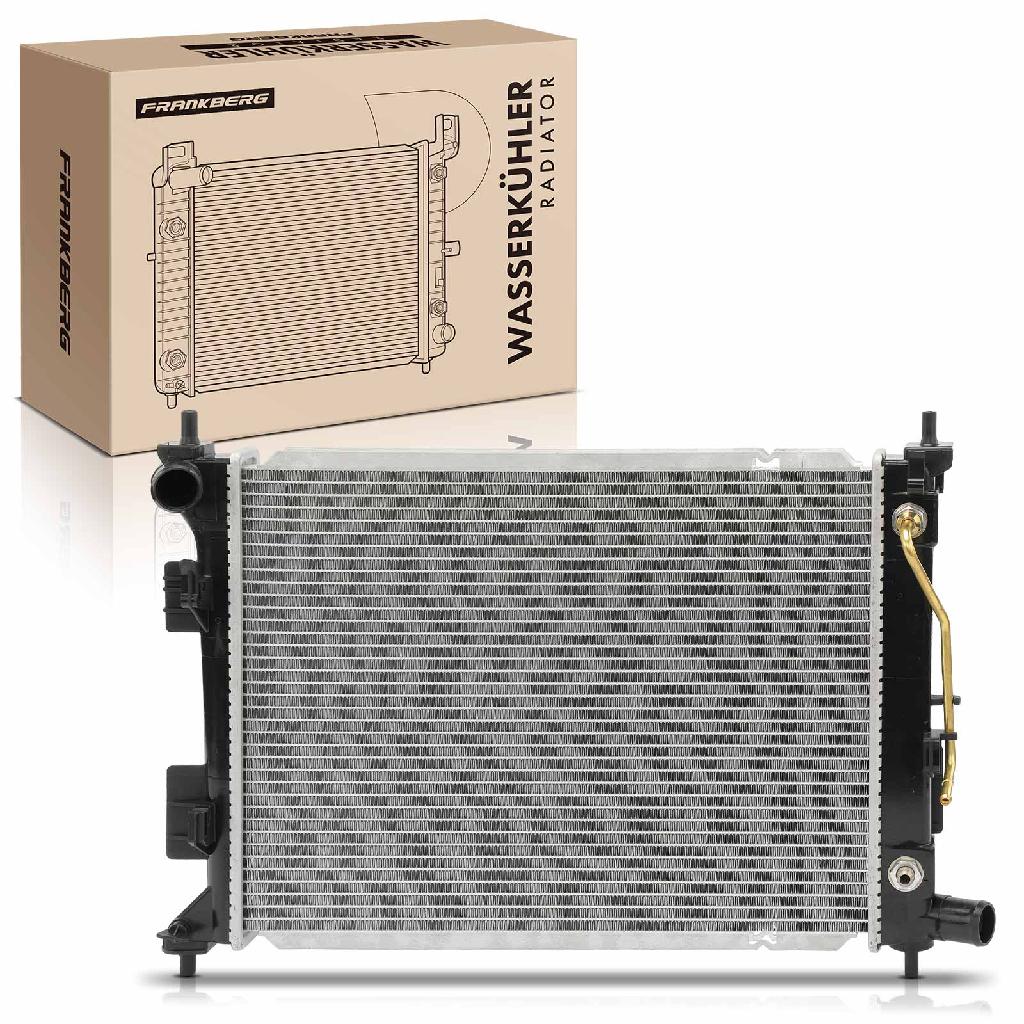 Frankberg 1x Kühler Wasserkühler Motorkühler für Hyundai i20 Active Coupe GB IB 1.4L Bj ab 2014
