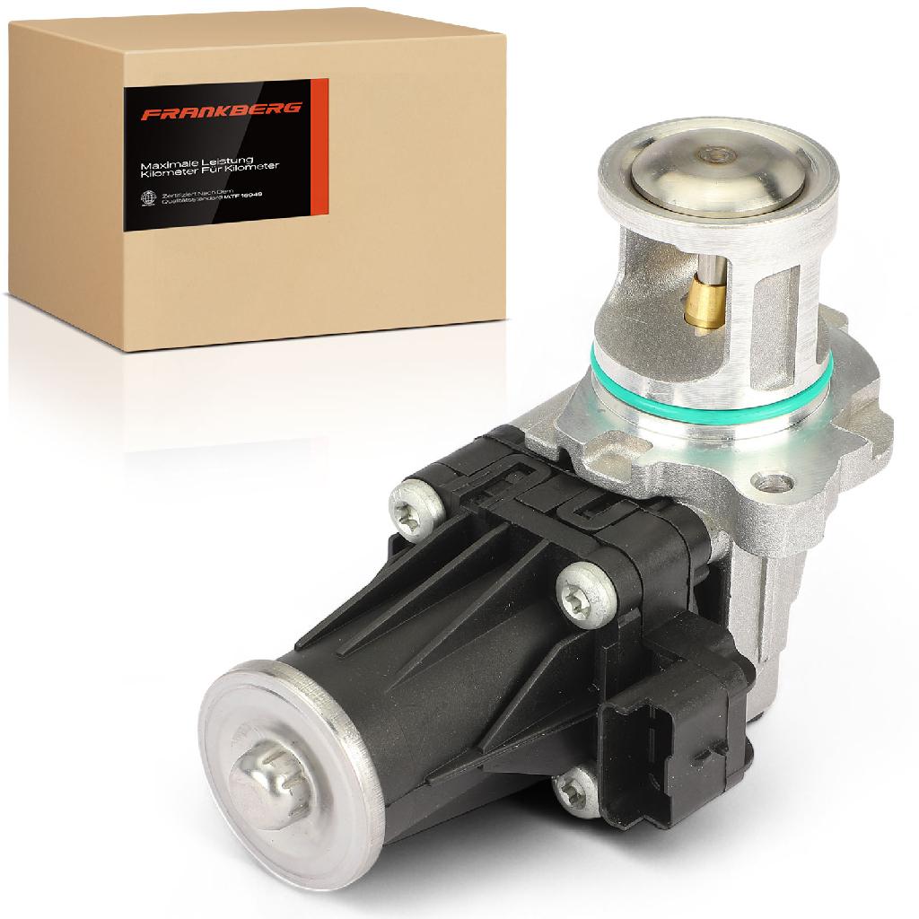 Frankberg 1x AGR-Ventil Abgasrückführungsventil für Citroën Berlingo Kasten/MPV Multispace C3 II Picasso Ford Peugeot