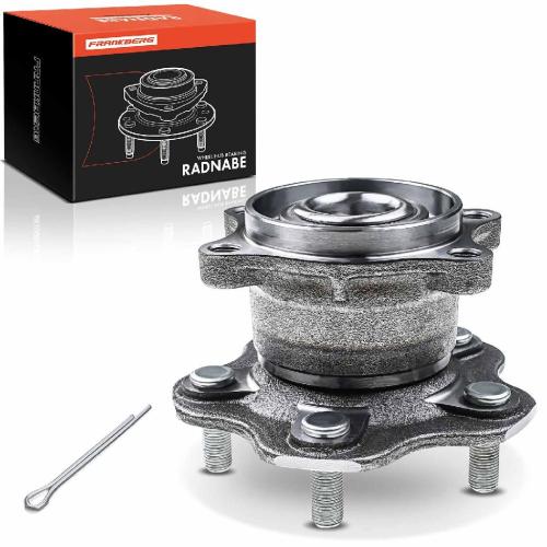 Frankberg 1x Radnabe Radlagersatz Hinterachse beidseitig für Nissan Juke Qashqai I X-Trail Renault Koleos II Bild Frankberg 1x Radnabe Radlagersatz Hinterachse beidseitig für Nissan Juke Qashqai I X-Trail Renault Koleos II