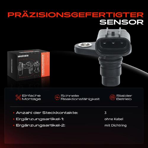1x Kurbelwellensensor Impulsgeber für Nissan Almera N16 Primera P12 WP12 X-Trail T30 2.2L Bild 1x Kurbelwellensensor Impulsgeber für Nissan Almera N16 Primera P12 WP12 X-Trail T30 2.2L