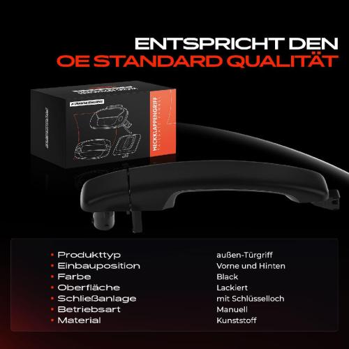 1x Türgriff Vorne und Hinten außen für Nissan NV400 Bus Kasten Pritsche/Fahrgestell Opel Movano B Renault Bild 1x Türgriff Vorne und Hinten außen für Nissan NV400 Bus Kasten Pritsche/Fahrgestell Opel Movano B Renault