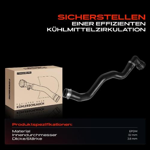 1x Kühlerschlauch Kühlwasserschlauch für Mercedes-Benz X166 W166 3.0L 2012-2019 Bild 1x Kühlerschlauch Kühlwasserschlauch für Mercedes-Benz X166 W166 3.0L 2012-2019