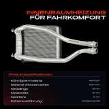 1x Wärmetauscher Innenraumheizung für Renault Twingo III Fortwo Schrägheck Coupe