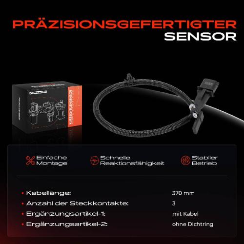 Frankberg 1x Kurbelwellensensor Impulsgeber für Opel Astra J Insignia A Zafira Mokka 1.6L 1.8L Bild Frankberg 1x Kurbelwellensensor Impulsgeber für Opel Astra J Insignia A Zafira Mokka 1.6L 1.8L