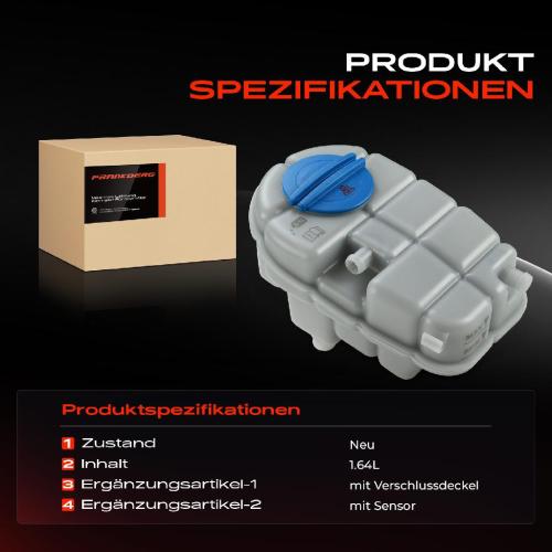 1x Ausgleichsbehälter Kühlmittelbehälter für Audi A6 A6 Avant 4G2 4G5 C7 A7 4GA Bild 1x Ausgleichsbehälter Kühlmittelbehälter für Audi A6 A6 Avant 4G2 4G5 C7 A7 4GA
