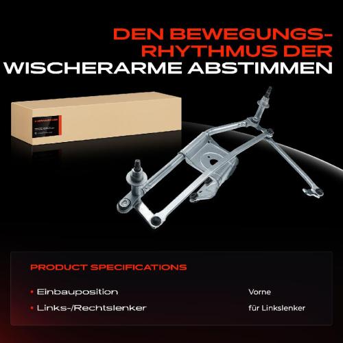 1x Wischergestänge Vorne für Mercedes-Benz V-Klasse 638/2 Vito Kasten W638 Bild 1x Wischergestänge Vorne für Mercedes-Benz V-Klasse 638/2 Vito Kasten W638