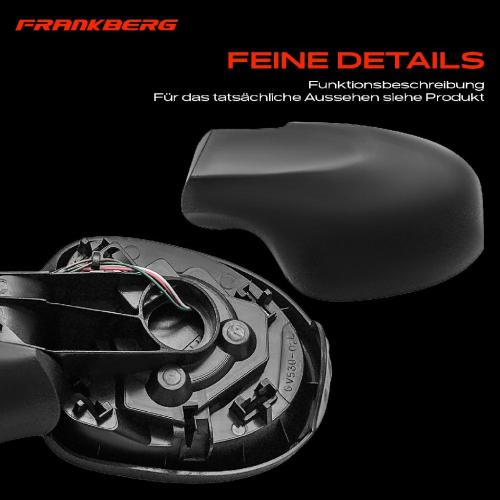 Frankberg 1x Außenspiegel Links für Renault Twingo I Twingo II S06 CN0 1.2L 1.5L 1.6L Bj ab 2001 Bild Frankberg 1x Außenspiegel Links für Renault Twingo I Twingo II S06 CN0 1.2L 1.5L 1.6L Bj ab 2001