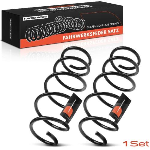 Frankberg 2x Fahrwerksfeder Vorderachse für Citroën C1 II PA PS Peugeot 108 Toyota Aygo B4 Bj ab 2014 Bild Frankberg 2x Fahrwerksfeder Vorderachse für Citroën C1 II PA PS Peugeot 108 Toyota Aygo B4 Bj ab 2014