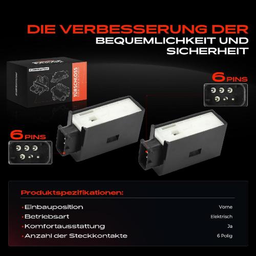 Frankberg 2x Türschloss Vorne und Hinten für Ford Escort Klasseic Turnier V Cabriolet Express VI Stufenheck Bild Frankberg 2x Türschloss Vorne und Hinten für Ford Escort Klasseic Turnier V Cabriolet Express VI Stufenheck