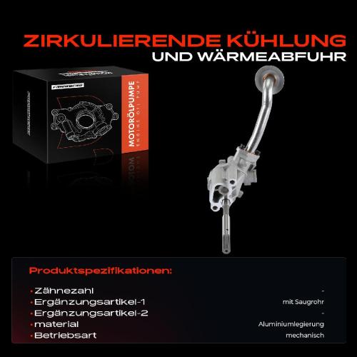 Frankberg 1x Ölpumpe für VW Passat 3B Audi A4 Avant 8D A6 4B Avant 4A Cabriolet 1.8L Bild Frankberg 1x Ölpumpe für VW Passat 3B Audi A4 Avant 8D A6 4B Avant 4A Cabriolet 1.8L