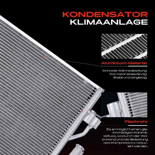 1x Kondensator Klimaanlage für Chevrolet Captiva C100 C140 2.2L 2.0L Bild 1x Kondensator Klimaanlage für Chevrolet Captiva C100 C140 2.2L 2.0L