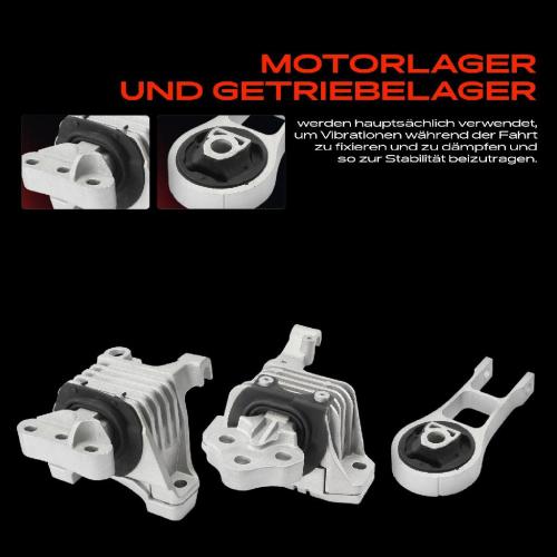 2x Motorlager Getriebelager Vorne Rechts für Jeep Cherokee KL 2.4L Bj ab 2013 Bild 2x Motorlager Getriebelager Vorne Rechts für Jeep Cherokee KL 2.4L Bj ab 2013