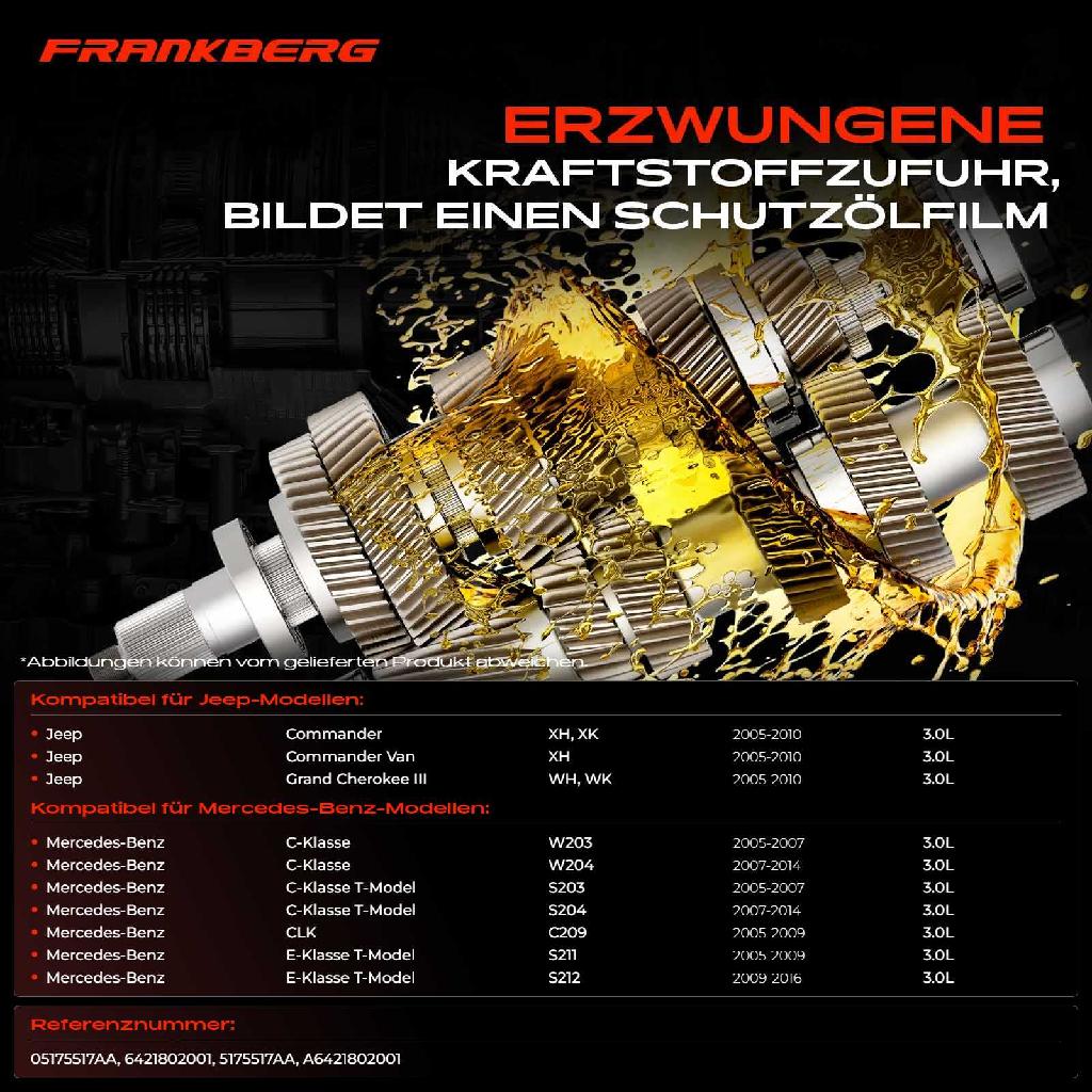 1x Ölpumpe für Mercedes-Benz W204 W203 S203 S204 A209 C219