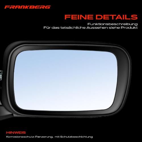 Frankberg 1x Außenspiegel Rechts für BMW 3er 3er Touring E46 1998-2005 Bild Frankberg 1x Außenspiegel Rechts für BMW 3er 3er Touring E46 1998-2005