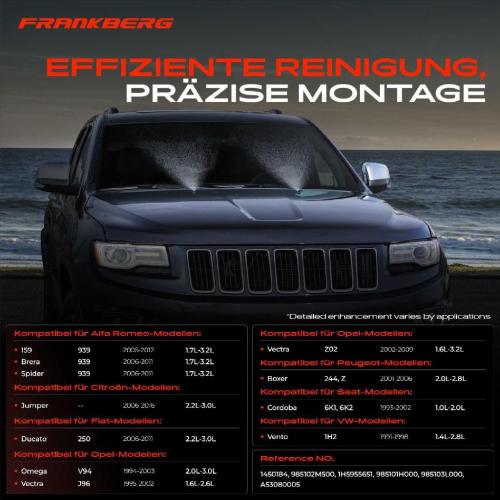 1x Waschwasserpumpe Scheibenreinigung Vorne für Alfa Romeo 159 939 Citroën Bild 1x Waschwasserpumpe Scheibenreinigung Vorne für Alfa Romeo 159 939 Citroën