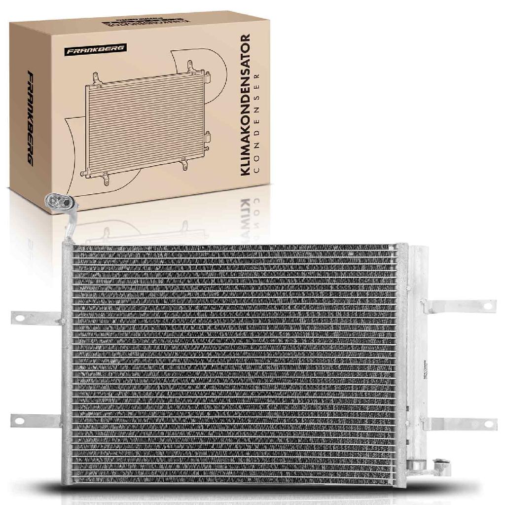 Frankberg 1x Kondensator Klimaanlage für VW Polo 9N Skoda Fabia Seat Ibiza