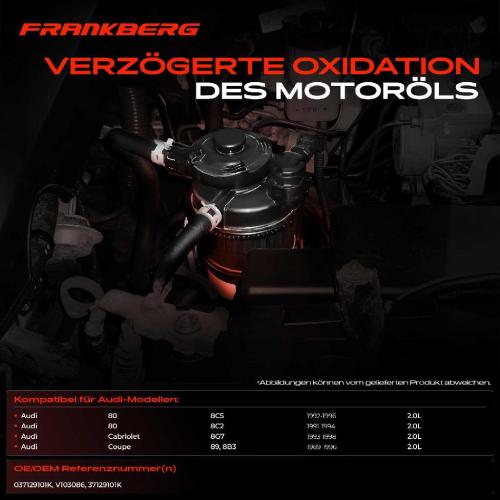 1x Ventil Kurbelgehauseentluftung für Audi B4 Avant Coupe 8C 2.0L 1991-1996 Bild 1x Ventil Kurbelgehauseentluftung für Audi B4 Avant Coupe 8C 2.0L 1991-1996