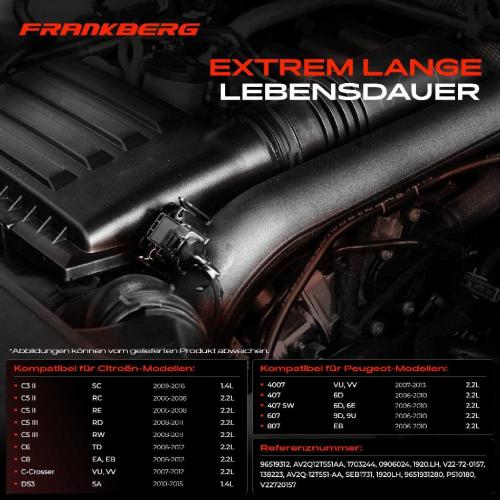 1x Ladedrucksensor Saugrohrdruck für Citroën C3 II C5 II Fiat Ford Peugeot 407 607 Bild 1x Ladedrucksensor Saugrohrdruck für Citroën C3 II C5 II Fiat Ford Peugeot 407 607