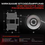 1x Generatorfreilauf Lichtmaschine für Hyundai Getz Accent i20 i30 KIA Carens Cee'D