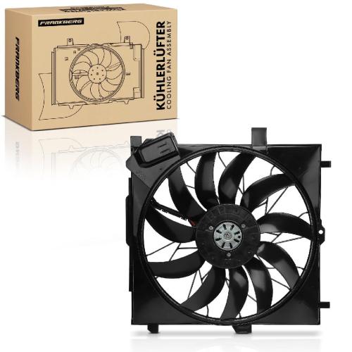 Frankberg 1x Motorkühller Einfachlüfter mit Kühlerlüfterrahmen Mercedes-Benz W463 320 350 400 500 55 63 65 Bild Frankberg 1x Motorkühller Einfachlüfter mit Kühlerlüfterrahmen Mercedes-Benz W463 320 350 400 500 55 63 65