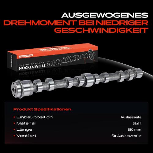 Frankberg 1x Nockenwelle für Citroën Jumper Fiat Ducato 250 290 2009-2010 Bild Frankberg 1x Nockenwelle für Citroën Jumper Fiat Ducato 250 290 2009-2010