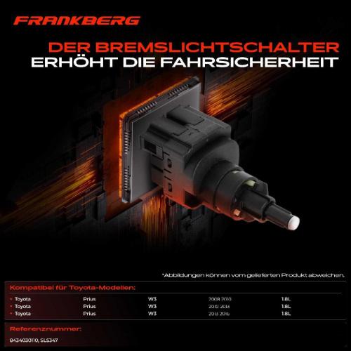 1x Bremslichtschalter für Toyota Prius W3 1.8L 2008-2016 Bild 1x Bremslichtschalter für Toyota Prius W3 1.8L 2008-2016