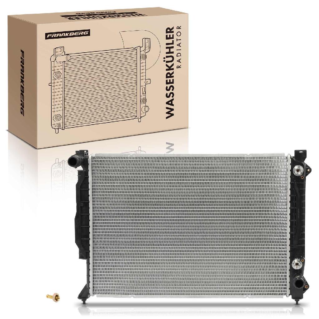 Frankberg 1x Kühler Wasserkühler Motorkühler für Audi A6 4B2 4B5 2.5L 1997-2005