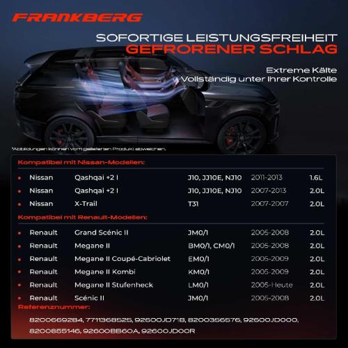 1x Klimakompressor für Renault X-Trail T31 Megane II Nissan Qashqai  I Bild 1x Klimakompressor für Renault X-Trail T31 Megane II Nissan Qashqai  I
