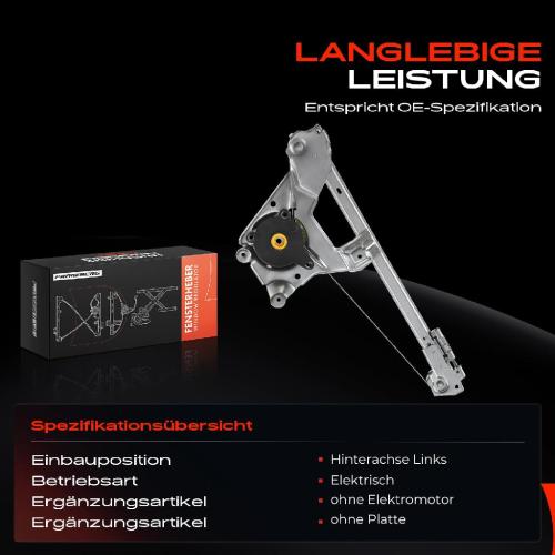 1x Fensterheber Hinten Links für Audi A6 4A C4 A6 Avant BJ 1994-1997 Bild 1x Fensterheber Hinten Links für Audi A6 4A C4 A6 Avant BJ 1994-1997