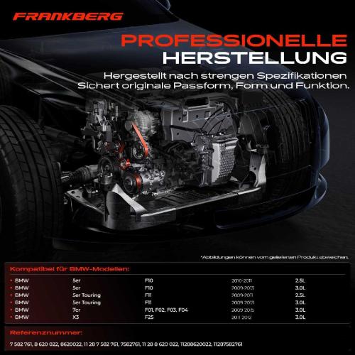 1x Spannrolle Riemenspanner für BMW F10 F11 F01 F18 F25 X3 2.5L 3.0L Bild 1x Spannrolle Riemenspanner für BMW F10 F11 F01 F18 F25 X3 2.5L 3.0L