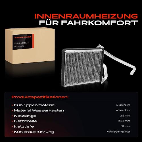 1x Wärmetauscher Innenraumheizung für Mercedes-Benz M-Klasse W166 GLS X166 C292 Bild 1x Wärmetauscher Innenraumheizung für Mercedes-Benz M-Klasse W166 GLS X166 C292