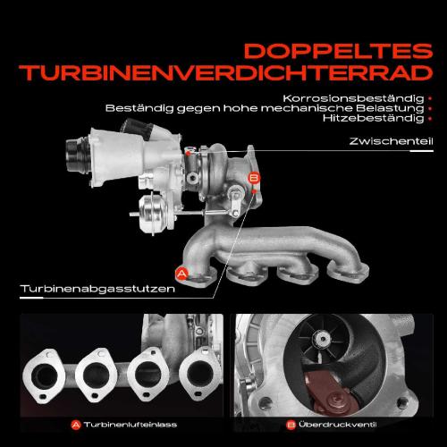 1x Turbolader Abgaskrümmer Einheit für Mercedes-Benz C-Klasse W204 C204 S204 W212 A207 C207 S212 R172 Bild 1x Turbolader Abgaskrümmer Einheit für Mercedes-Benz C-Klasse W204 C204 S204 W212 A207 C207 S212 R172