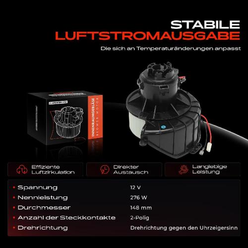 Frankberg 1x Gebläsemotor Innenraumgebläse für Opel Astra G Astra H Astra 1.2L-2.2L Bj ab 1998 Bild Frankberg 1x Gebläsemotor Innenraumgebläse für Opel Astra G Astra H Astra 1.2L-2.2L Bj ab 1998