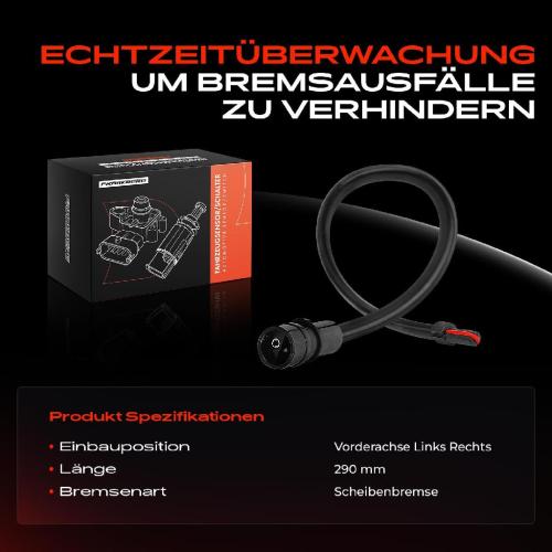 1x Warnkontakt Bremsbelagverschleiß Vorderachse für Porsche 911 Cabriolet 3.2L 1983-1989 Bild 1x Warnkontakt Bremsbelagverschleiß Vorderachse für Porsche 911 Cabriolet 3.2L 1983-1989