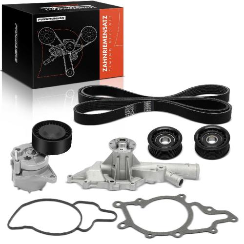 1x Keilrippenriemensatz Wasserpumpe für Mercedes-Benz B909 Viano Vito W639 Bild 1x Keilrippenriemensatz Wasserpumpe für Mercedes-Benz B909 Viano Vito W639