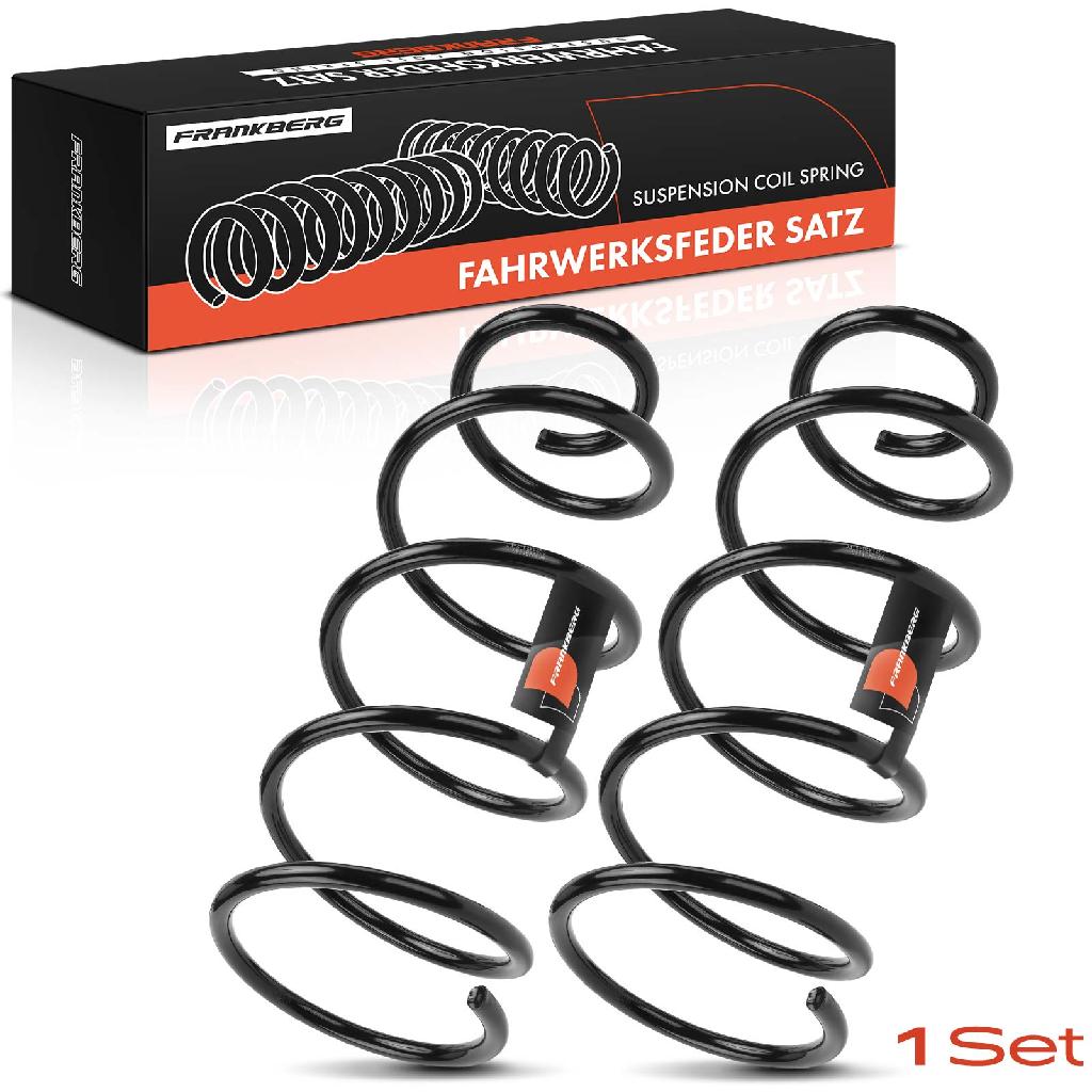 Frankberg 2x Fahrwerksfeder Vorderachse für Fiat Multipla 186 1.6L 1.9L 1999-2010