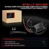 1x Lüftersteuergerät Steuergerät für Audi A4 8E B6 A4 Avant 8E B6 8H B6 B7 2000-2009
