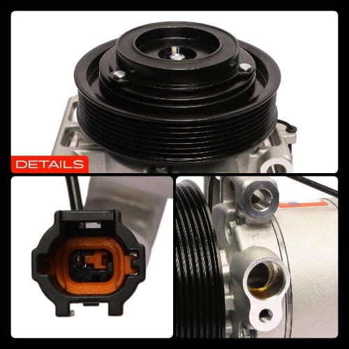 Frankberg 1x Klimakompressor für Nissan NP300 Navara D40 2.5L Bj ab 2005 Bild Frankberg 1x Klimakompressor für Nissan NP300 Navara D40 2.5L Bj ab 2005