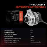 1x Lichtmaschine Generator für BMW 3er E46 5er E39 X3 E83 X5 E53 Opel Omega B