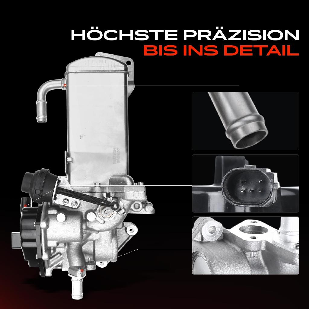 1x AGR-Ventil Abgasrückführungsventil für Audi A4 Allroad Avant A5 Cabriolet Sportback A6 Q5 Seat Exeo ST