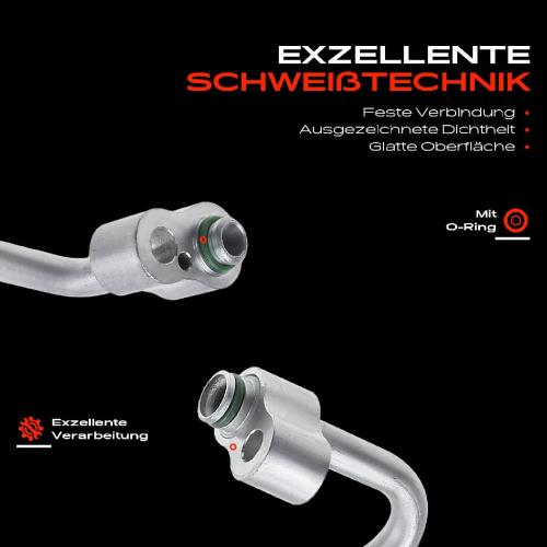 1x Hochdruckleitung Klimaanlage für Mercedes-Benz M-Klasse W163 1998-2005 Bild 1x Hochdruckleitung Klimaanlage für Mercedes-Benz M-Klasse W163 1998-2005
