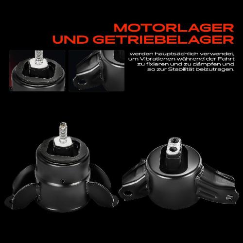 1x Motorlager Getriebelagerlager Drehmomentstützlager Vorne Links für Hyundai Accent 5 RB KIA Rio 3 1.6L Bild 1x Motorlager Getriebelagerlager Drehmomentstützlager Vorne Links für Hyundai Accent 5 RB KIA Rio 3 1.6L