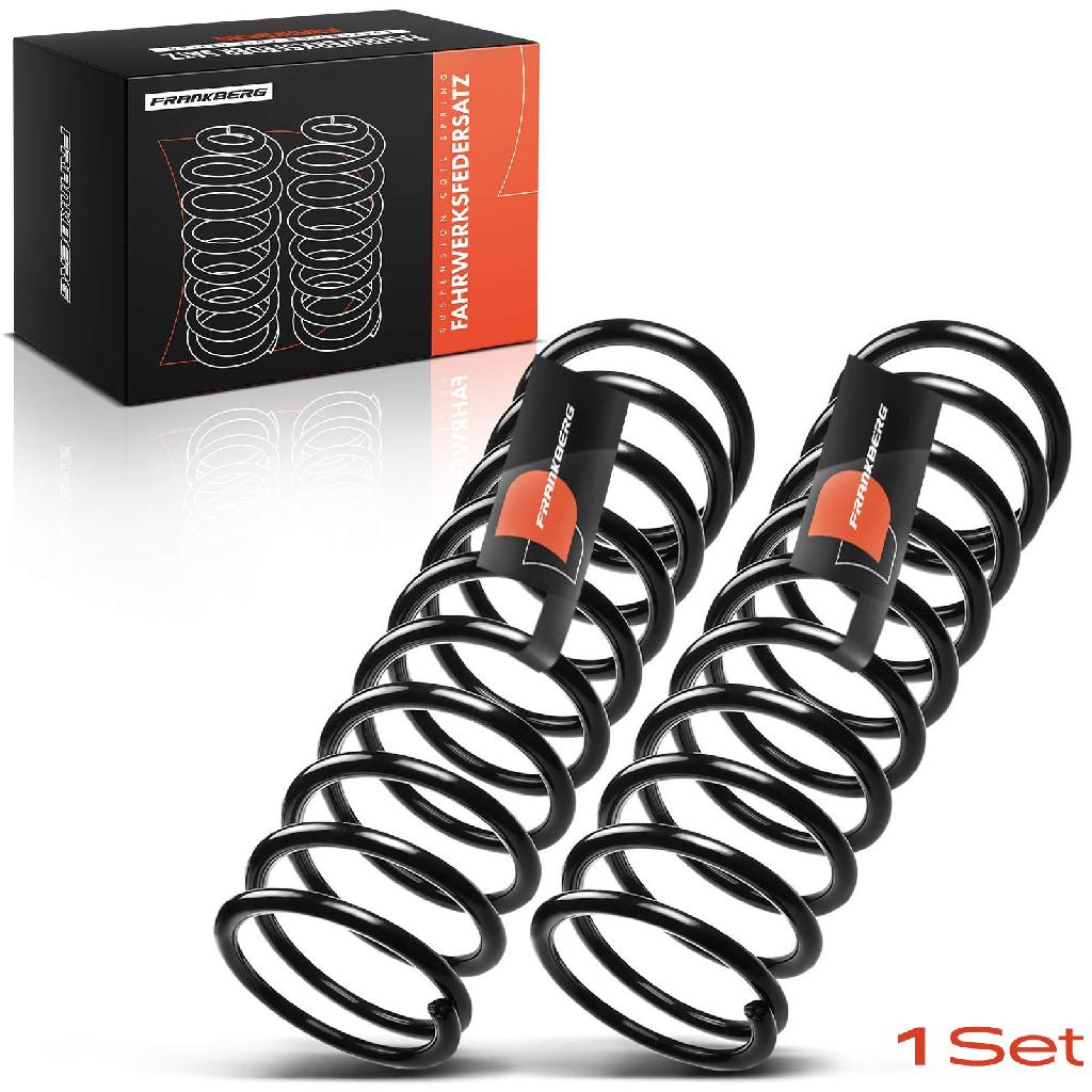 Frankberg 2x Fahrwerksfeder Vorderachse für Mercedes-Benz G-Klasse W463 Cabrio 1989-2000