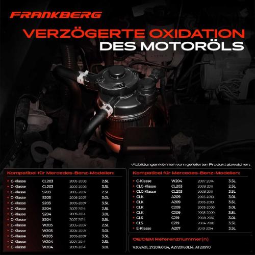 1x Ölabscheider Kurbelgehäuseentlüftung für Mercedes-Benz W203 W204 W211 W212 W221 Bild 1x Ölabscheider Kurbelgehäuseentlüftung für Mercedes-Benz W203 W204 W211 W212 W221