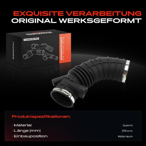 1x Ansaugschlauch, Luftfilter für BMW 5er E34 2.5L 1988-1990 Bild 1x Ansaugschlauch, Luftfilter für BMW 5er E34 2.5L 1988-1990