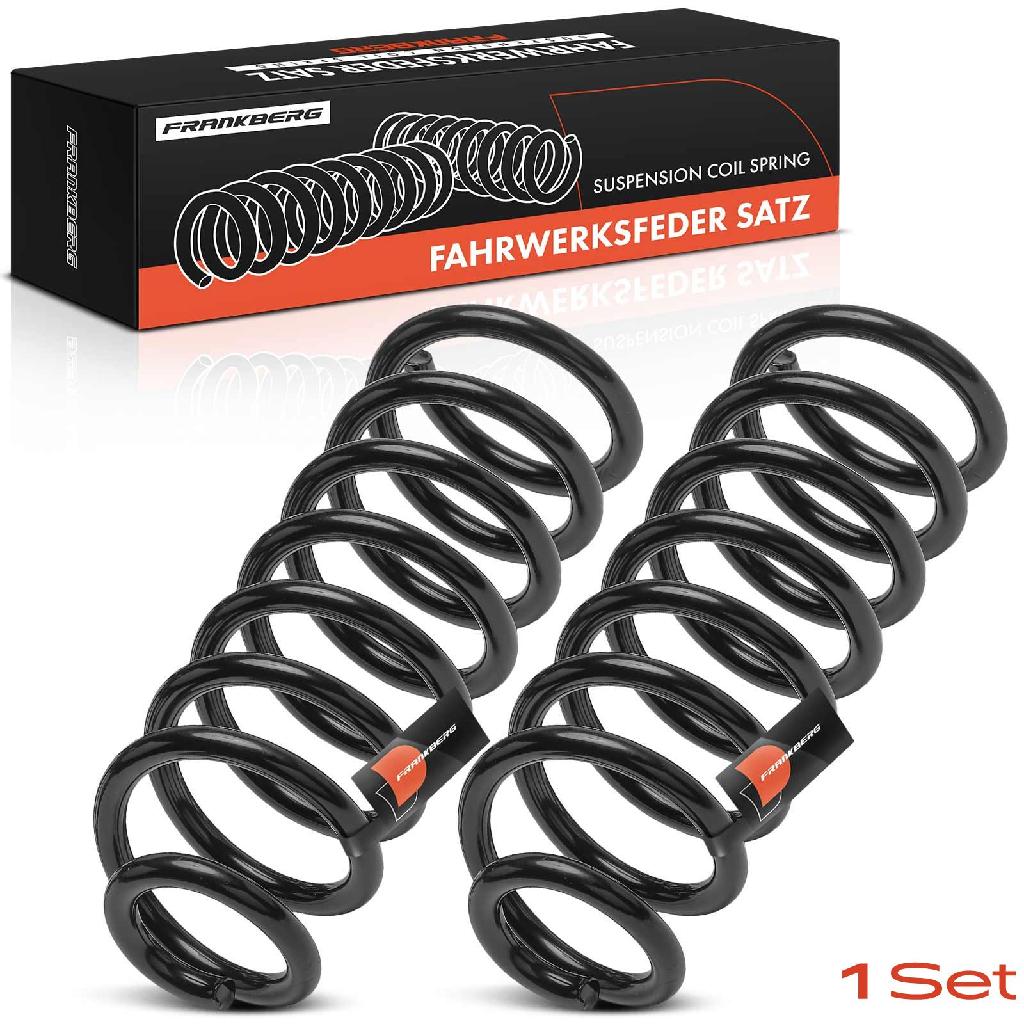 Frankberg 2x Fahrwerksfeder Hinterachse für Dacia Logan LS Sandero Renault Sandero/Stepway BS 2008-2013