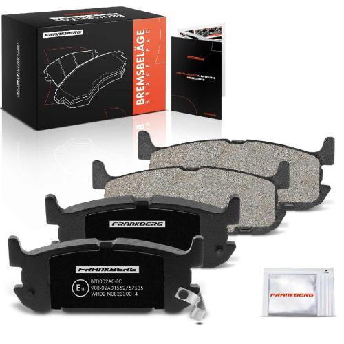 Frankberg 4x Bremsbeläge Hinterachse für Mazda MX-5 II NB 1.6L 1.8L 2003-2005 Bild Frankberg 4x Bremsbeläge Hinterachse für Mazda MX-5 II NB 1.6L 1.8L 2003-2005