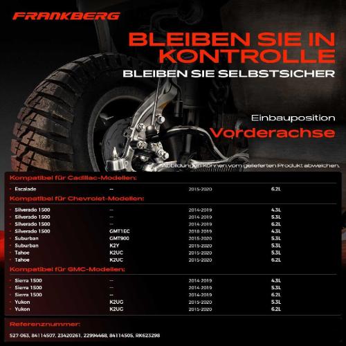 1x Querlenker Vorderachse für Cadillac Escalade Chevrolet Silverado 1500 Crew Cab Pick-up Tahoe Bild 1x Querlenker Vorderachse für Cadillac Escalade Chevrolet Silverado 1500 Crew Cab Pick-up Tahoe