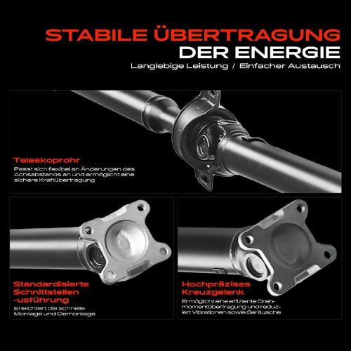 Frankberg 1x Kardanwelle Gelenkwelle Hinterachse für Mercedes-Benz Viano W639 Vito Bus Vito/Mixto Kasten 3.2L 2003-2014 Bild Frankberg 1x Kardanwelle Gelenkwelle Hinterachse für Mercedes-Benz Viano W639 Vito Bus Vito/Mixto Kasten 3.2L 2003-2014